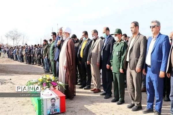 مراسم باشکوه تشییع پیکر مطهر شهید سیدمهدی موسوی