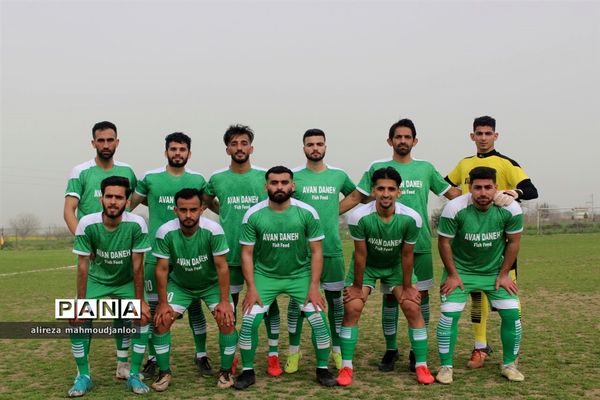 مسابقه سوپر لیگ فوتبال مازندران در گلوگاه