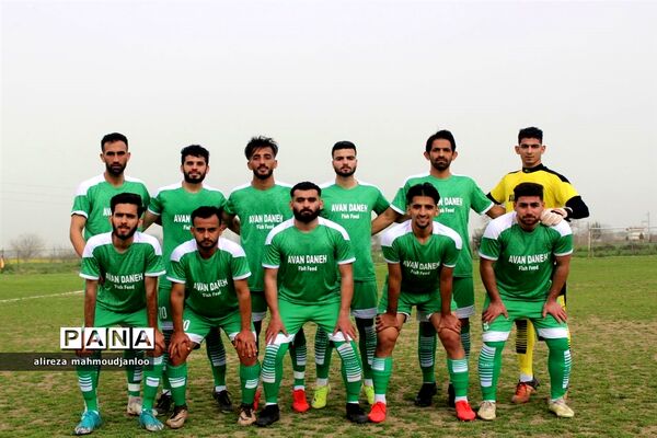 مسابقه سوپر لیگ فوتبال مازندران در گلوگاه