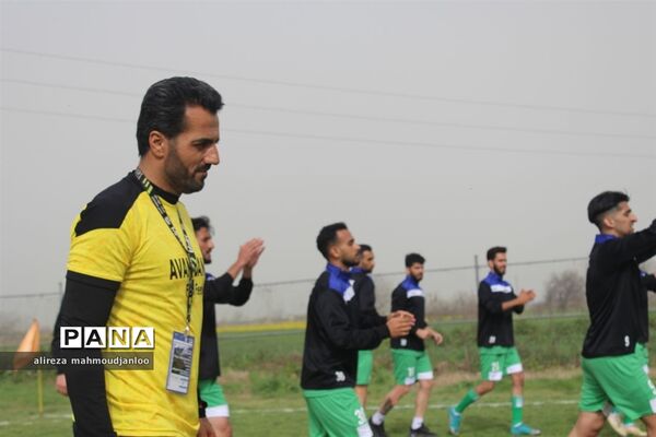 مسابقه سوپر لیگ فوتبال مازندران در گلوگاه