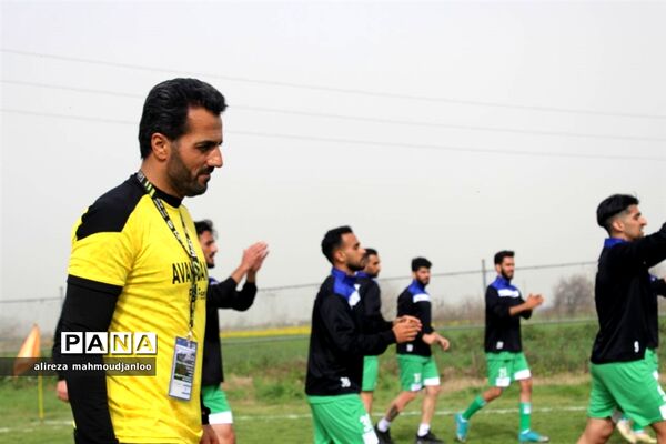 مسابقه سوپر لیگ فوتبال مازندران در گلوگاه