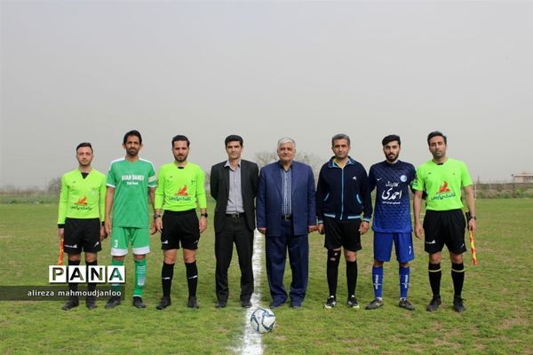 مسابقه سوپر لیگ فوتبال مازندران در گلوگاه