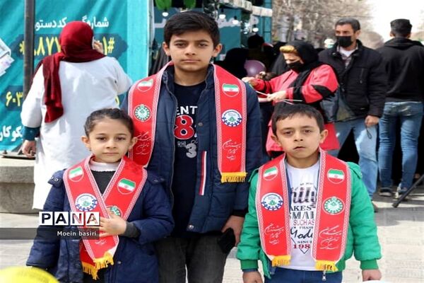 مراسم جشن نیکوکاری دبستان دخترانه آمنه شهرستان البرز(استان قزوین)