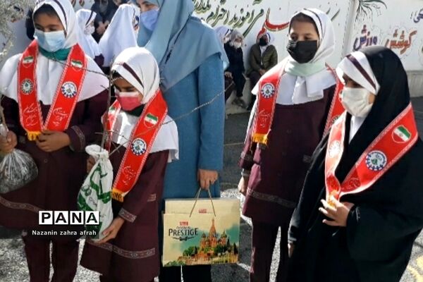 برگزاری مراسم روز درختکاری در آموزش و پرورش رودهن