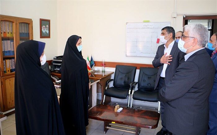 حضور مدیرکل جدید آموزش و پرورش استان گیلان در واحدهای ستادی