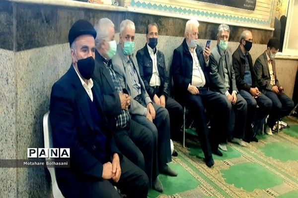 برگزاری مراسم یادواره شهدا در مسجد احباب الحسین (ع) منطقه ۱۴