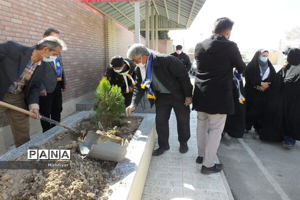 روز درختکاری در مدرسه شهید طباطبایی جوادآباد