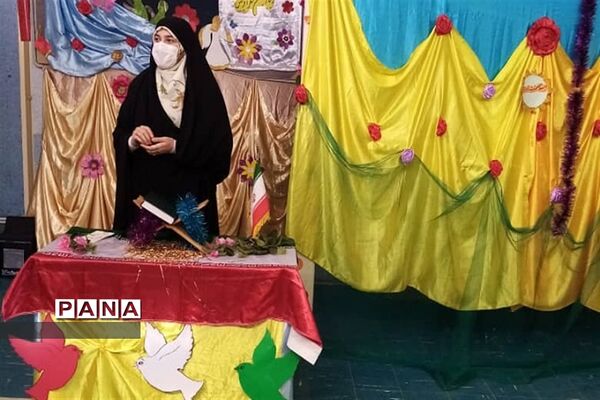برگزاری جشن ولادت امام حسین(ع) و روز پاسدار در آموزش و پرورش رودهن