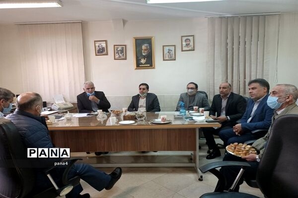 دیدار با رئیس بسیج آموزش و پرورش منطقه 4  به مناسبت روز پاسدار