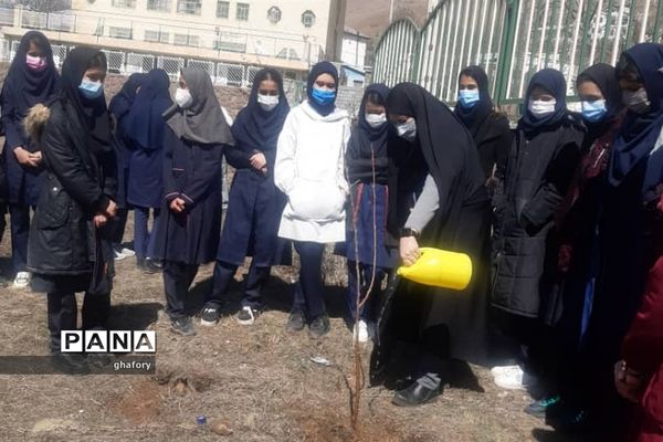 برگزاری مراسم روز درختکاری در مدارس شهرستان دماوند