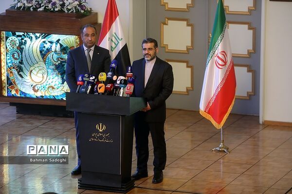 دیدار و نشست خبری وزرای فرهنگ ایران و عراق