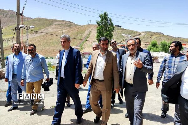 بازدید مدیرکل ورزش و‌ جوانان استان تهران از اماکن ورزشی رودهن