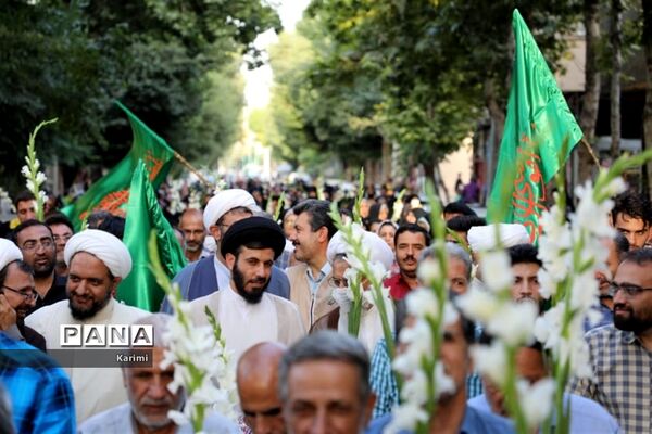 حضور کاروان زیر سایه خورشید در فلاورجان