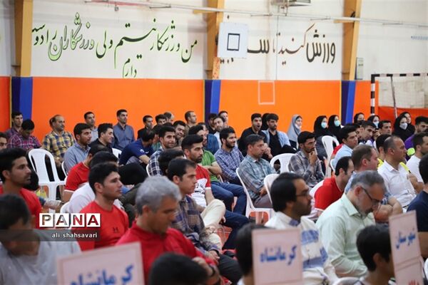 آیین افتتاح مسابقات ورزشی فرهنگیان استان کرمانشاه یادبود شهید ابراهیم هادی