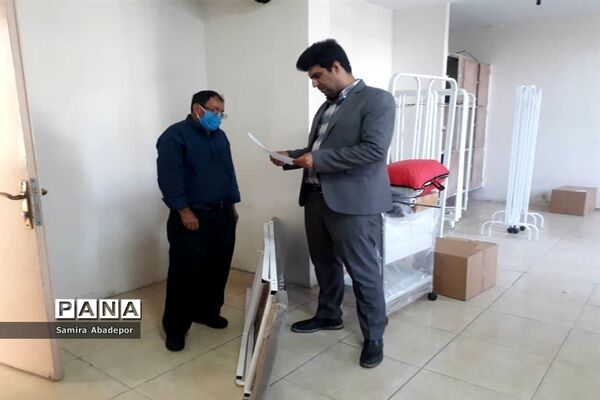 تجهیز دو اتاق بهداشت در مدارس ملارد