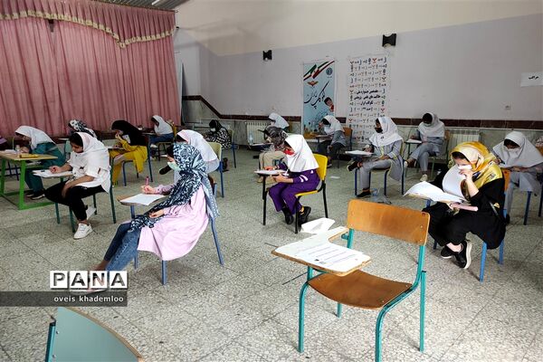 برگزاری آزمون ورودی مدارس استعداد درخشان در گلوگاه