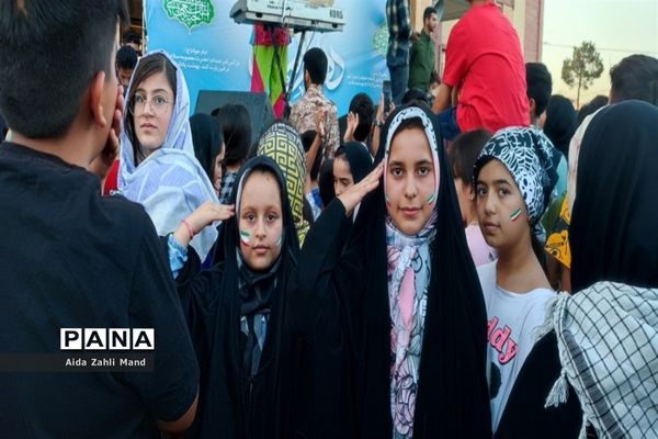 اجرای سرود سلام فرمانده در شهرستان رباط‌کریم