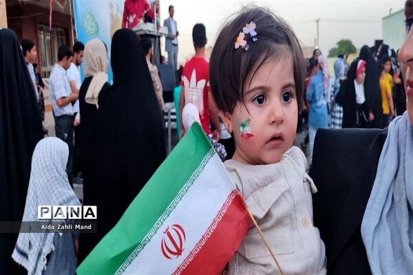 اجرای سرود سلام فرمانده در شهرستان رباط‌کریم