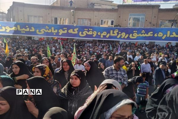 اجرای همایش سلام فرمانده