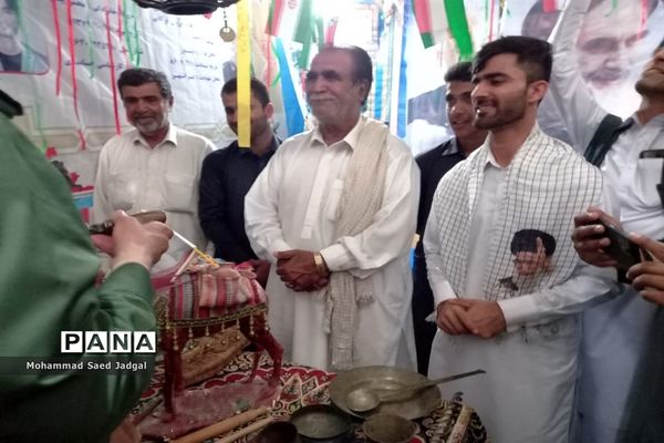 افتتاح نمایشگاه طرح اسوه پایگاه‌های بسیج در پلان