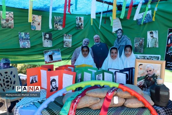 اختتامیه برنامه بوم مدارس شهرستان آباده