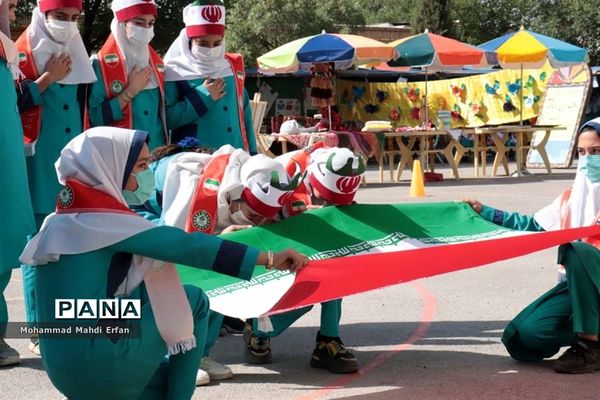 اختتامیه برنامه بوم مدارس شهرستان آباده