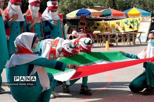 اختتامیه برنامه بوم مدارس شهرستان آباده
