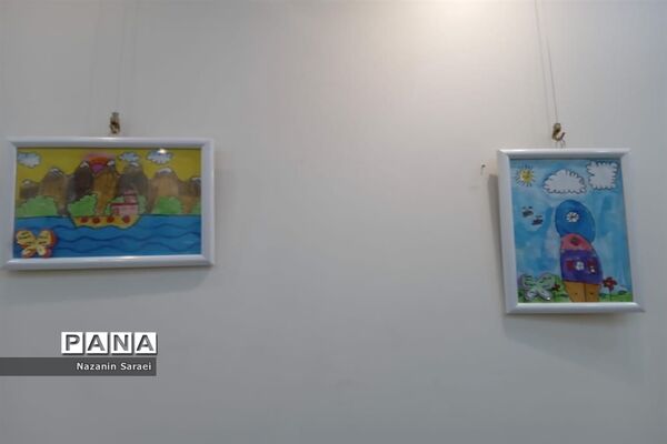 اولین نمایشگاه نقاشی گروهی هنرجویان کودک شهرستان اسلامشهر