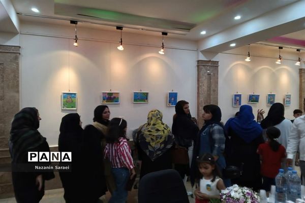 اولین نمایشگاه نقاشی گروهی هنرجویان کودک شهرستان اسلامشهر