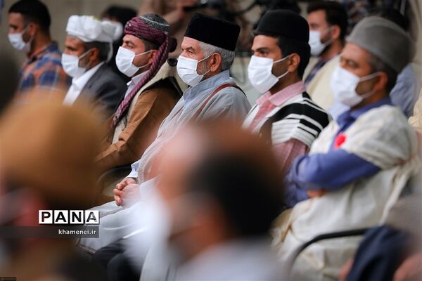 دیدار دست‌اندرکاران کنگره ملی شهدای عشایر با مقام معظم رهبری