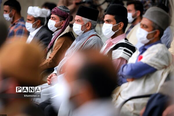 دیدار دست‌اندرکاران کنگره ملی شهدای عشایر با مقام معظم رهبری