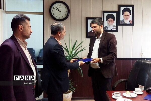 تکریم و معارفه مدیر سازمان دانش‌آموزی شهرستان‌های استان تهران