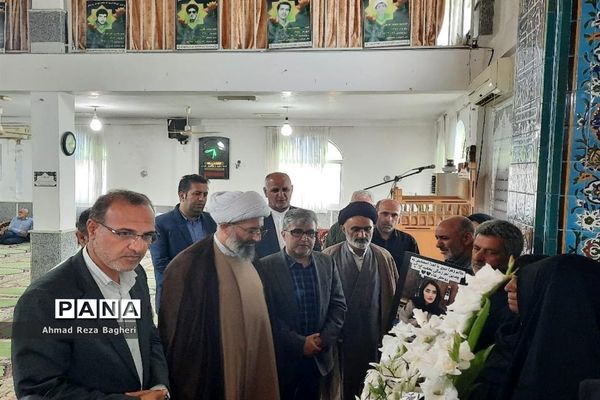 مراسم ختم دختر میاندورودی، اهدا‌کننده عضو