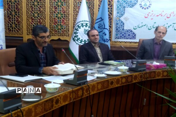 برگزاری جلسه شورای برنامه‌ریزی سازمان دانش‌آموزی استان اصفهان