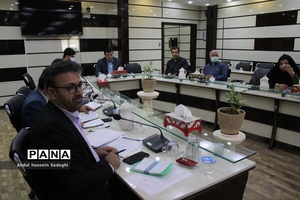 جلسه ستاد برنامه‌ریزی فعالیت‌های تابستانی دانش‌آموزان استان بوشهر