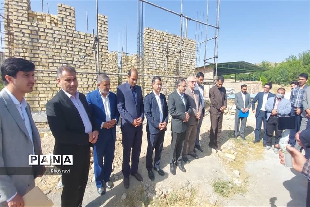 بازدید معاون پارلمانی و امور مجلس وزارت آموزش و‌ پرورش از روند ساخت اردوگاه  دانش‌آموزی شیروان