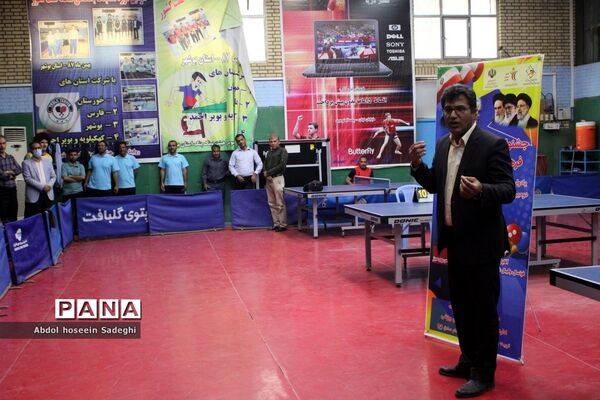 جشنواره فرهنگی  ورزشی فرهنگیان استان بوشهر رشته تنیس روی میز آقایان