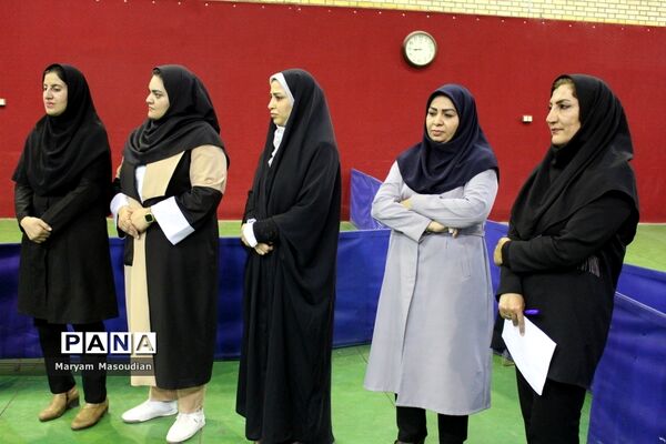 جشنواره فرهنگی ورزشی  فرهنگیان استان بوشهر رشته تنیس روی میز بانوان