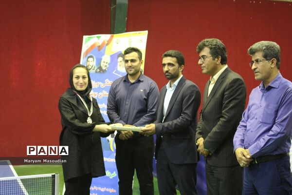 جشنواره فرهنگی ورزشی  فرهنگیان استان بوشهر رشته تنیس روی میز بانوان