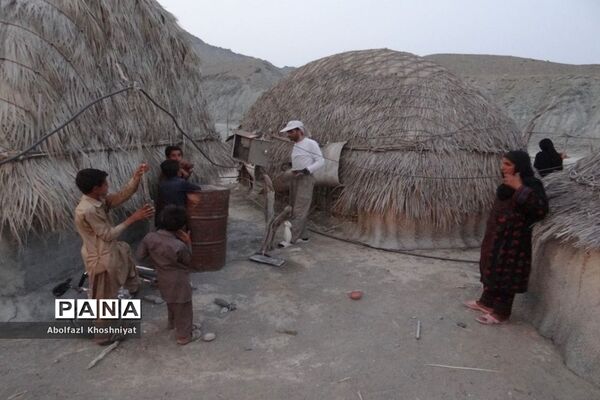 دهمین مرحله اردوی گروه جهادی ایثارگران بدون مرز استان بوشهر