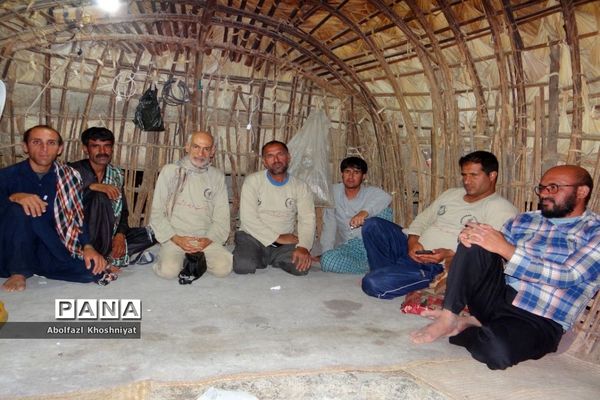 دهمین مرحله اردوی گروه جهادی ایثارگران بدون مرز استان بوشهر