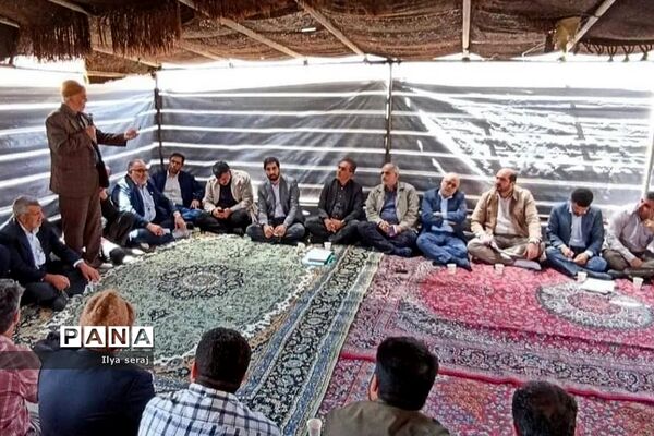 حضور استاندار تهران در میان عشایر دشت لار رودهن
