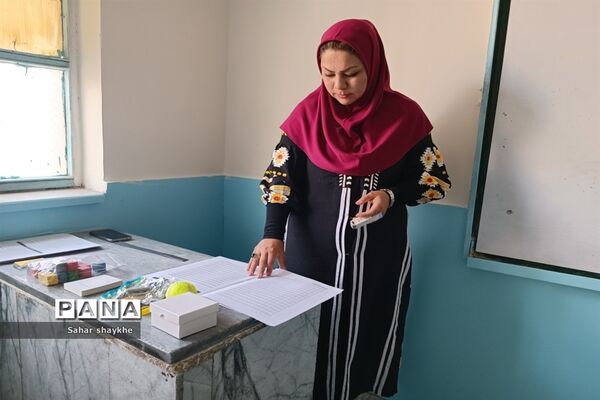 آیین افتتاحیه پایگاه‌های سنجش نوآموزان شهرستان‌های استان تهران در دبستان طاها ملارد