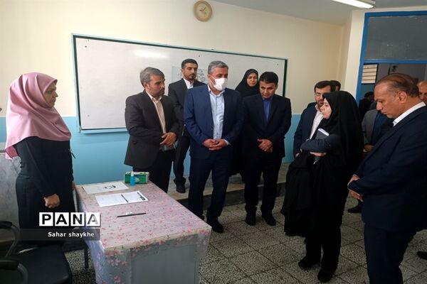 آیین افتتاحیه پایگاه‌های سنجش نوآموزان شهرستان‌های استان تهران در دبستان طاها ملارد