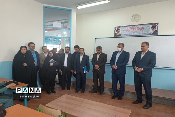 آیین افتتاحیه پایگاه‌های سنجش نوآموزان شهرستان‌های استان تهران در دبستان طاها ملارد