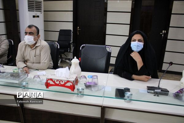 جلسه ستاد شاهد اداره‌کل آموزش و پرورش استان بوشهر