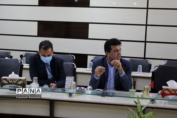 جلسه ستاد شاهد اداره‌کل آموزش و پرورش استان بوشهر