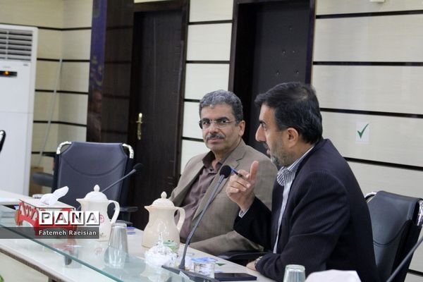 جلسه ستاد شاهد اداره‌کل آموزش و پرورش استان بوشهر