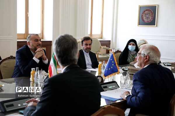 دیدار جوزف بورل با امیر عبداللهیان