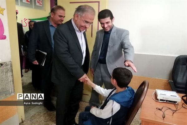 افتتاح پایگاه‌های طرح سنجش سلامت نوآموزان بدو ورود به مدارس در استان فارس